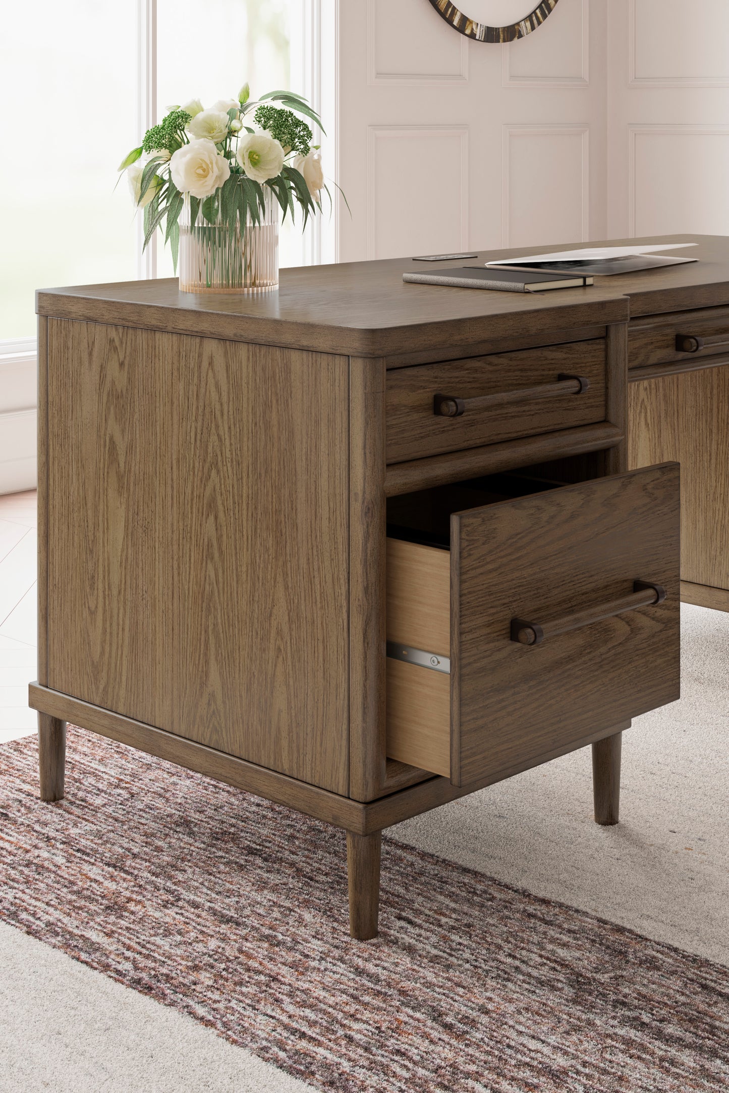 Roanhowe Home Office Desk - Ashley Furniture