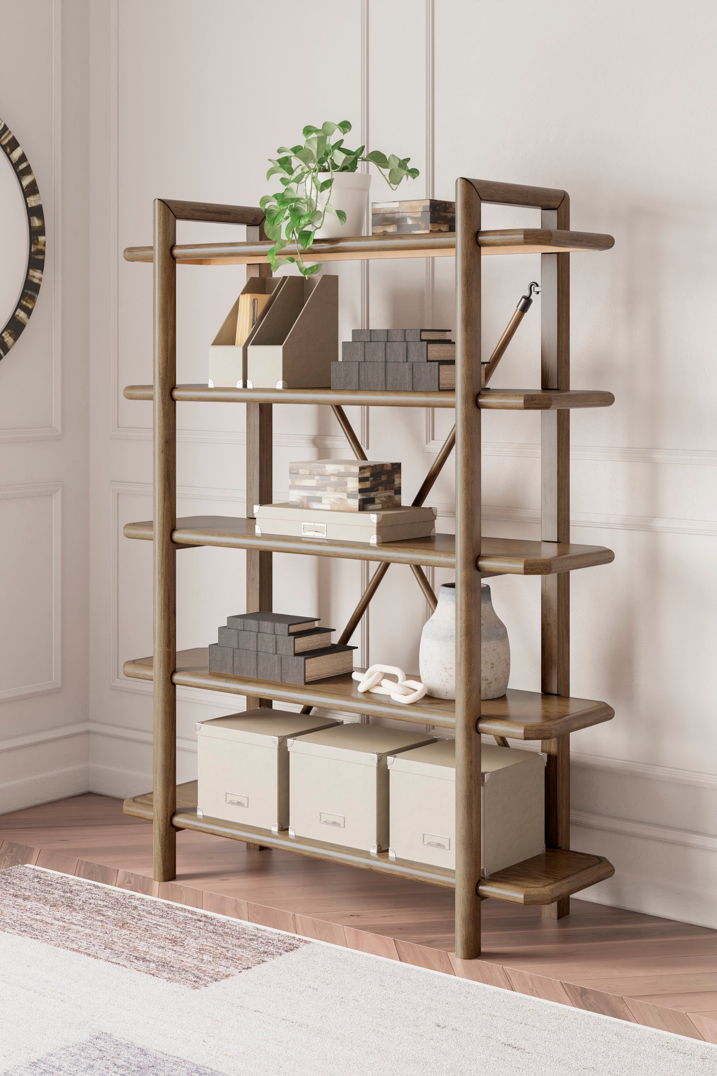 Roanhowe Bookcase - Ashley Furniture