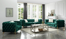 Load image into Gallery viewer, Moderno Seating Collection - Green Velvet
