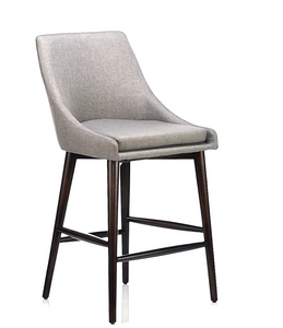 Fillmore Collection - 24 inch Counter Height Chair Grey