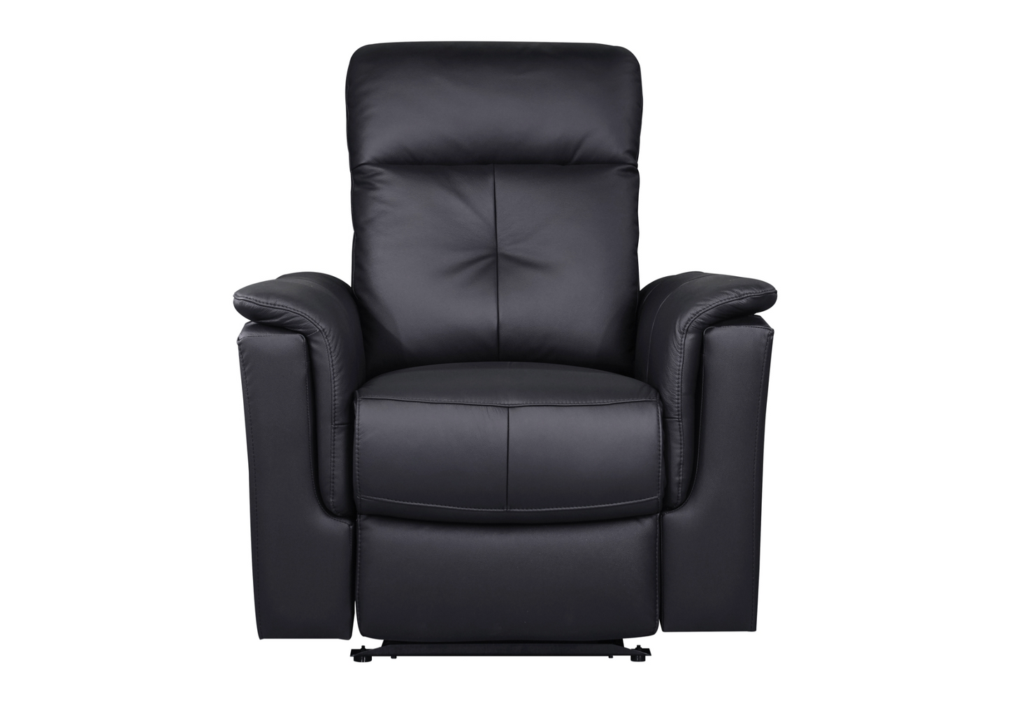 Bristow Collection - Power Glider Recliner - Black Leather