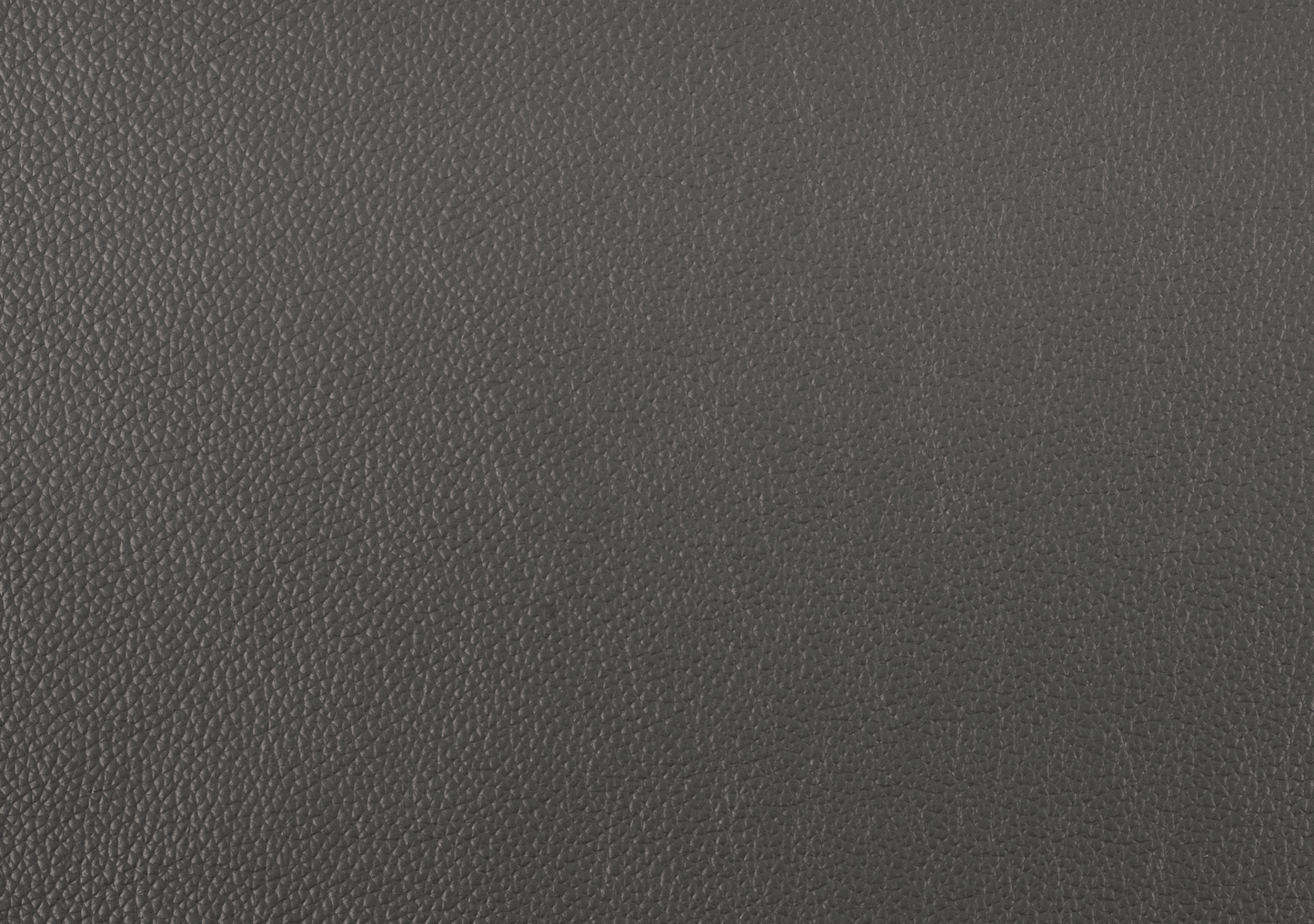 Accent Chair - Dark Grey Top Grain Leather - Solid Wood Frame Walnut Finish