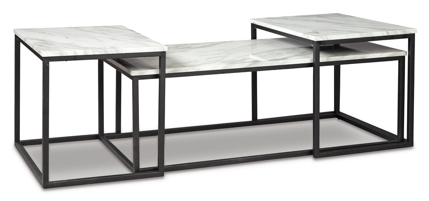 Donnesta Coffee Table 3 Piece Set - Ashley Furniture - T182-13