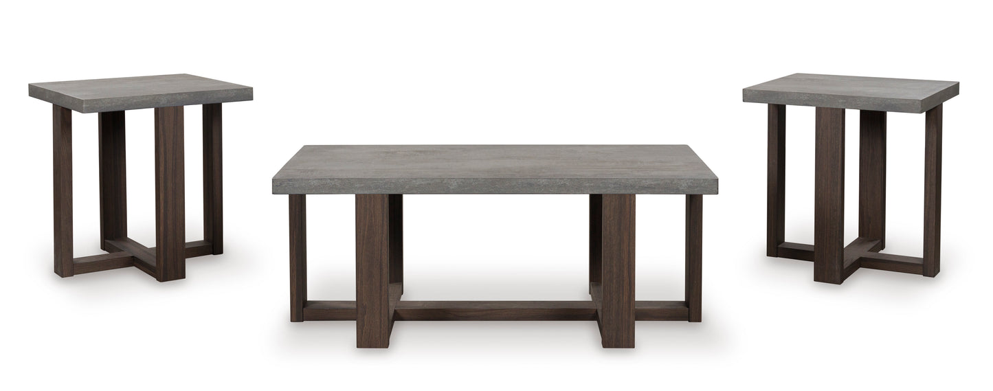 Dynnford Coffee Table Set - Ashley Furniture -  T216-13