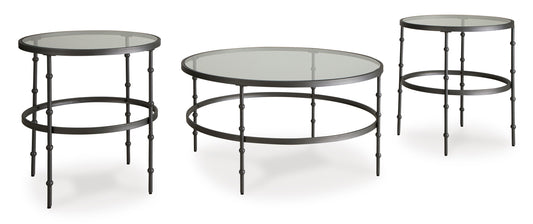Kellyco Coffee Table 3 Piece Set - Ashley Furniture - T246-13