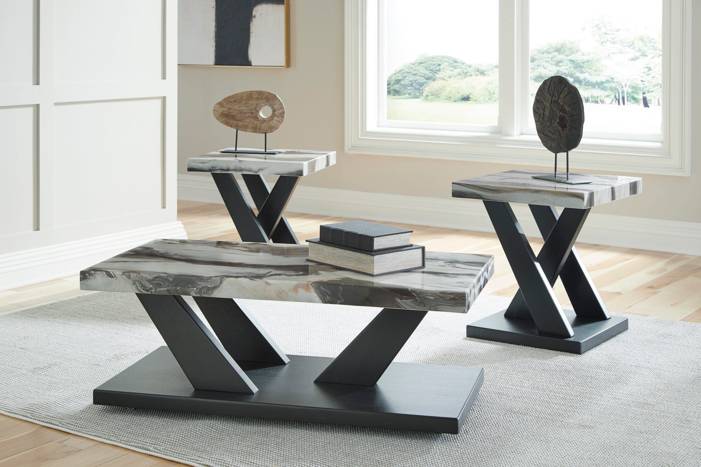Cendill Coffee Table 3 Piece Set - Ashley Furniture - T403-13