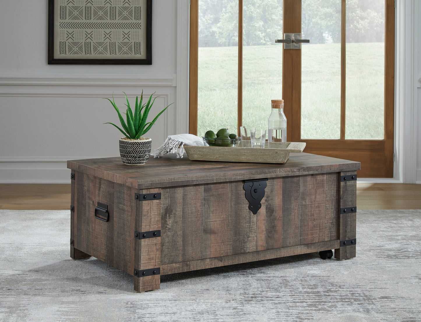 Hollum Lift Top Coffee Table - Ashley Furniture - T466-9
