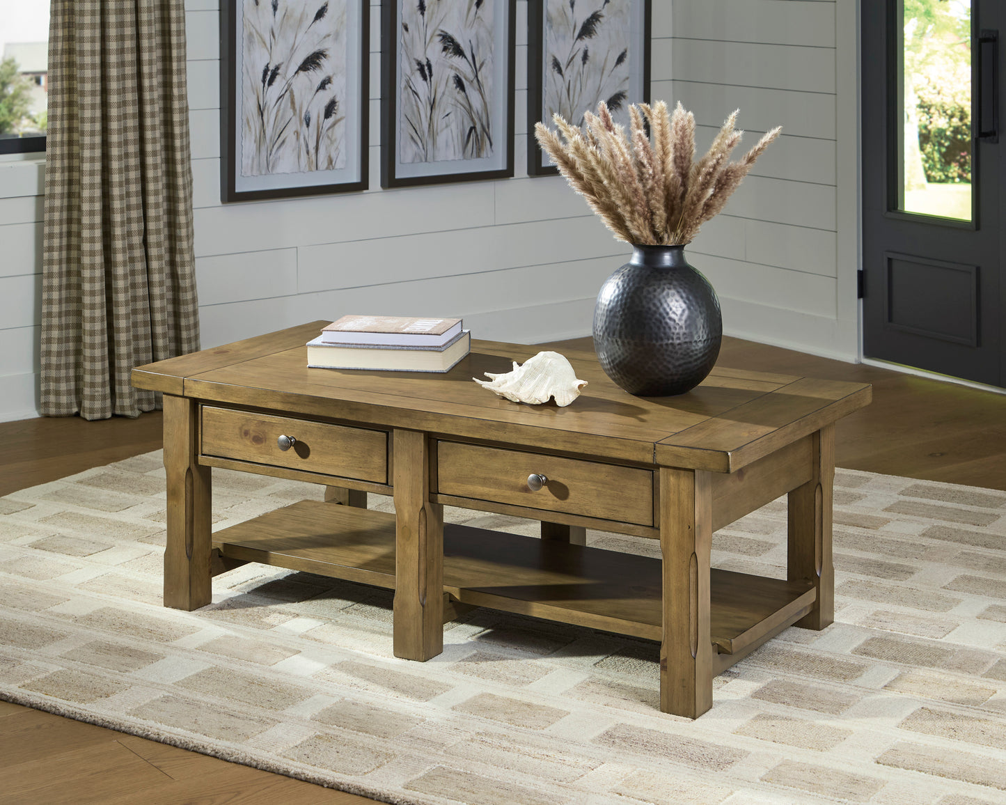 Vandenmore Rectangular Coffee Table - Ashley Furniture - T539-1