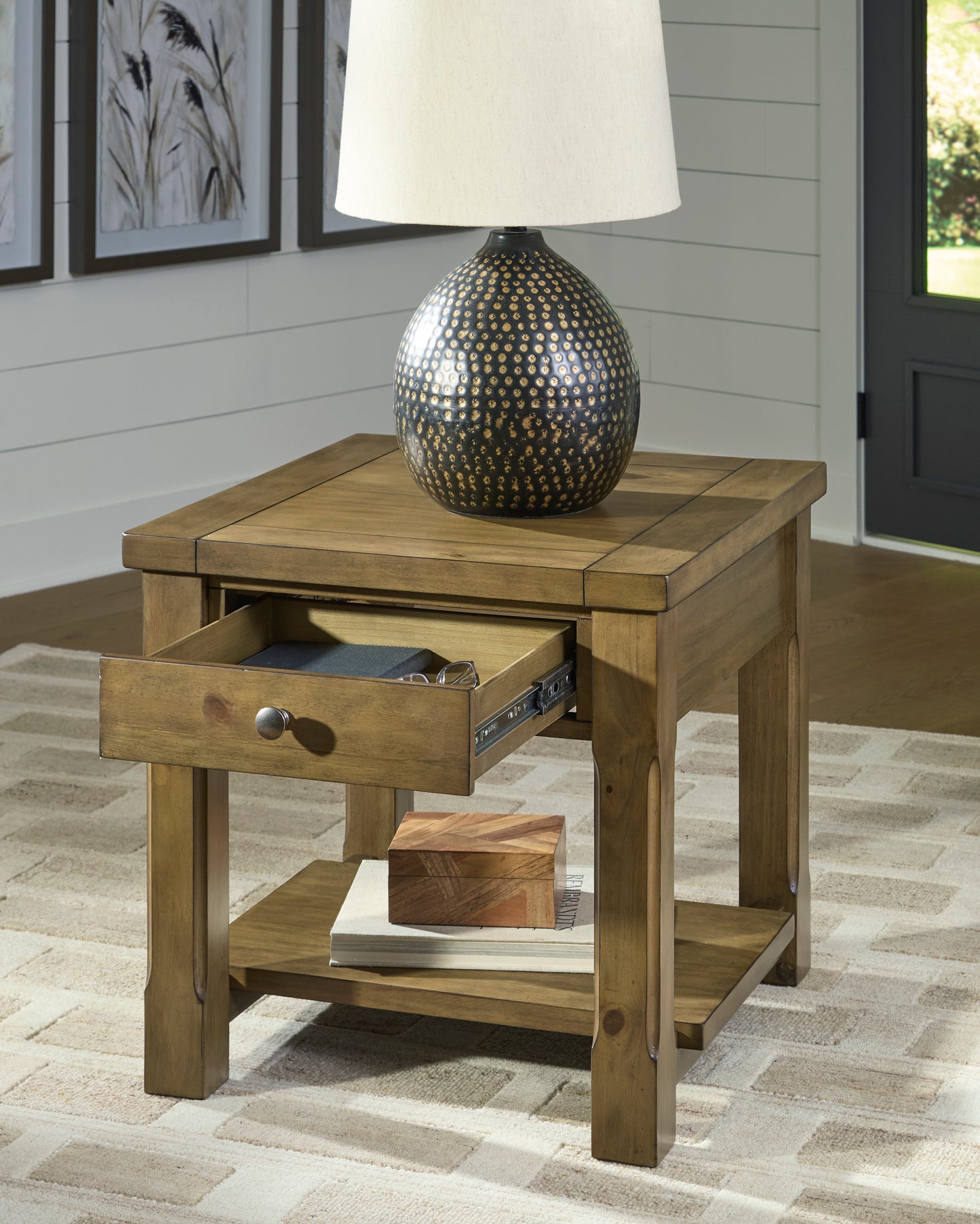 Vandenmore Rectangular End Table - Ashley Furniture - T539-3