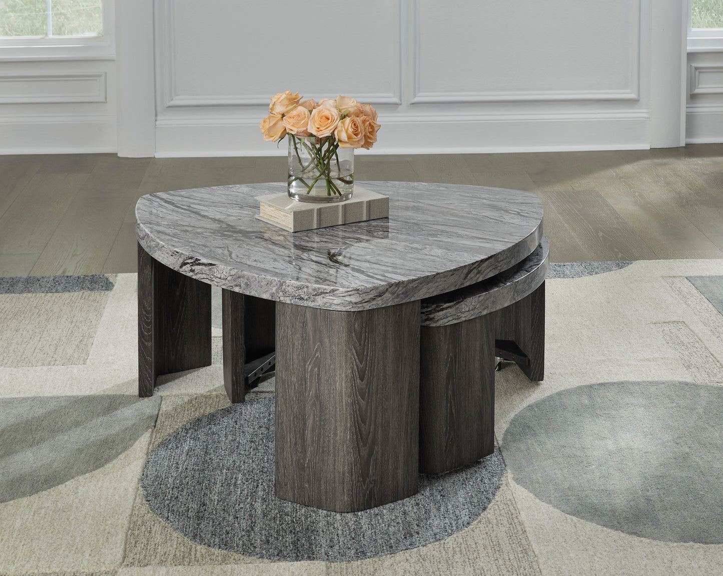 Surmour Stacked Cocktail Table - Ashley Furniture - T600-0