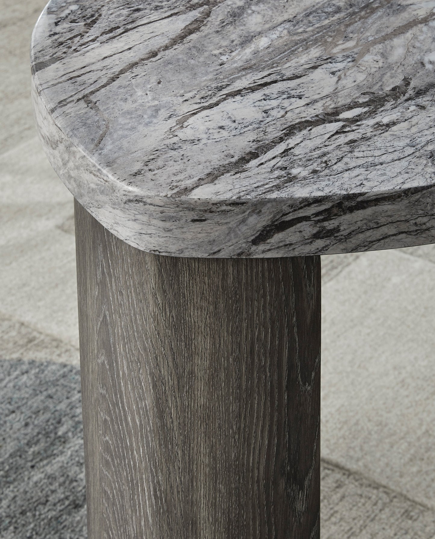 Surmour Triangle End Table - Ashley Furniture - T600-6