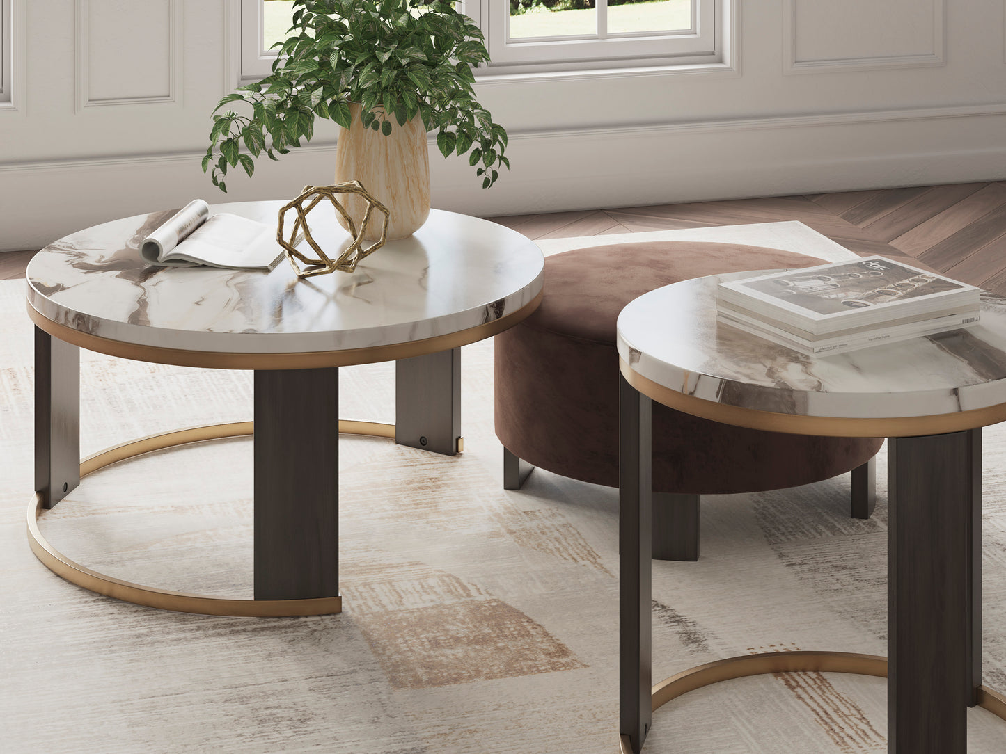 Jazmore Nesting Coffee Table - Ashley Furniture - T671-22