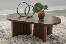 Load image into Gallery viewer, Korestone Oval Coffee Table - Ashley Furniture - T689-0
