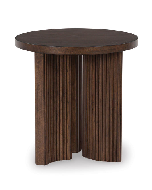 Korestone Round End Table - Ashley Furniture - T689-6