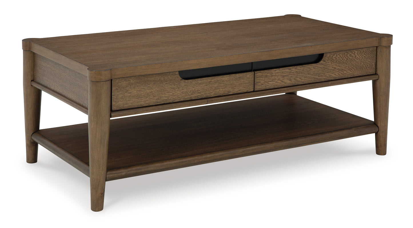 Roanhowe Rectangular Coffee Table - Ashley Furniture - T769-1