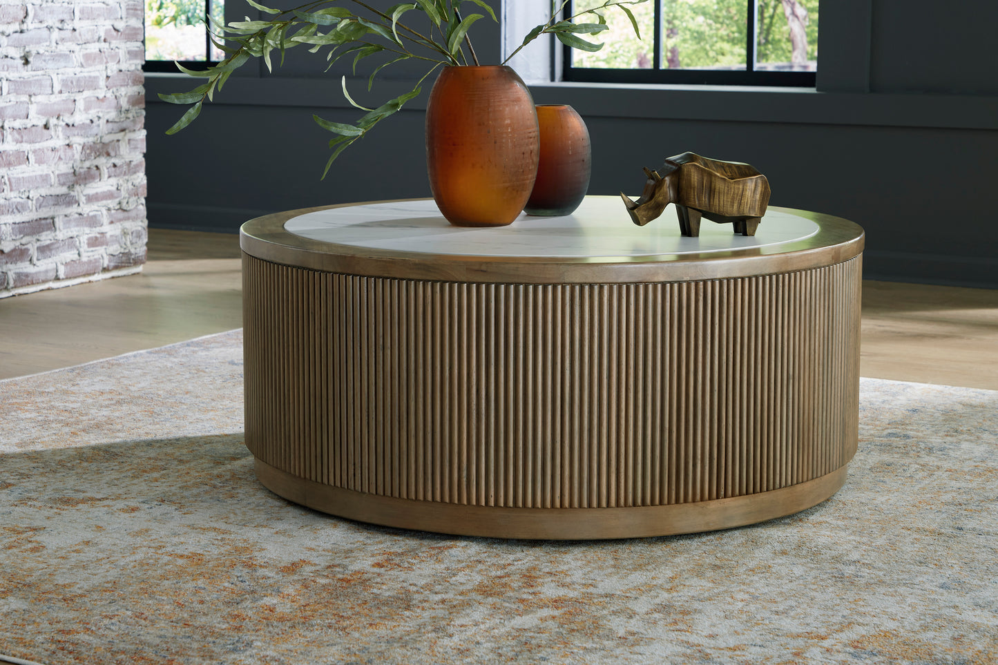 Camdill Round Cocktail Table - Ashley Furniture - T808-8