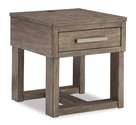 Loyaska Rectangular End Table