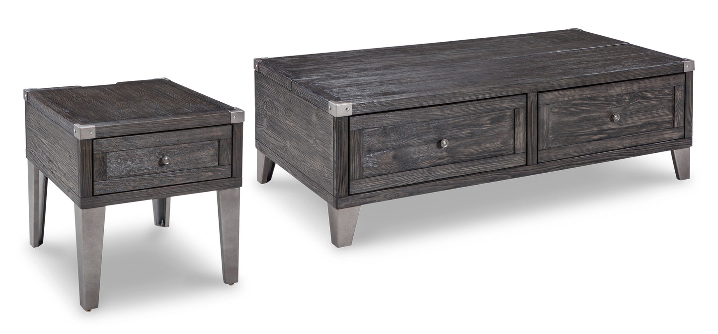 Todoe Rectangular End Table - Ashley Furniture - T901-3