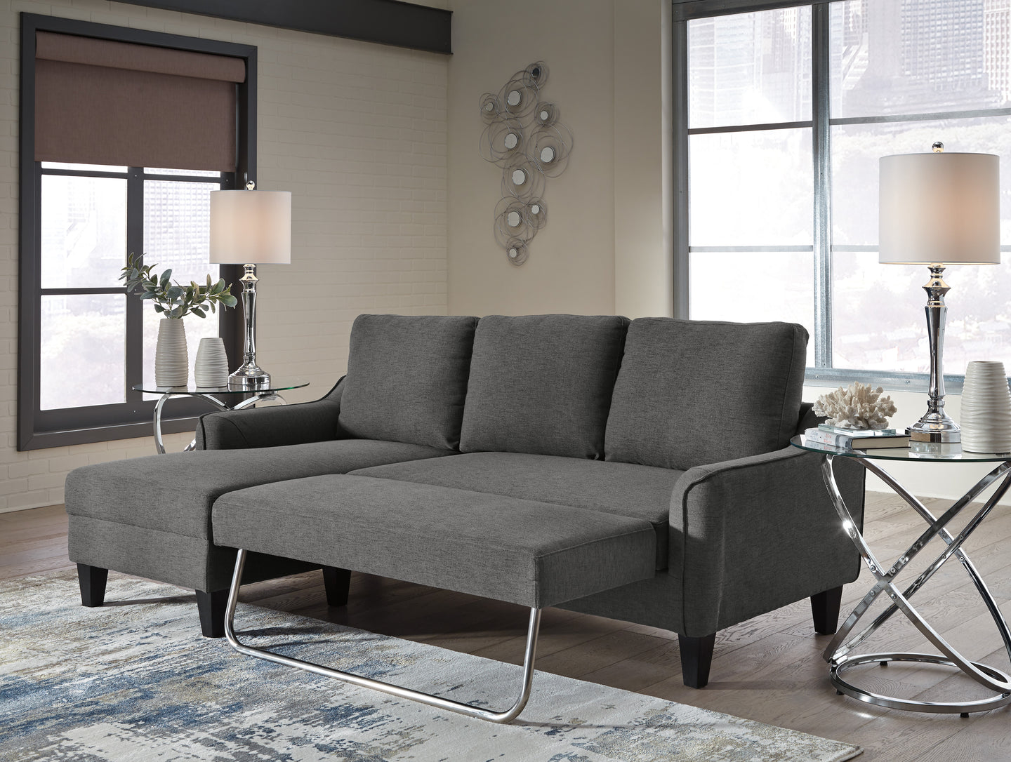 Jarreau - Sofa Chaise Queen Sleeper - 1150271 - Signature Design by Ashley Furniture