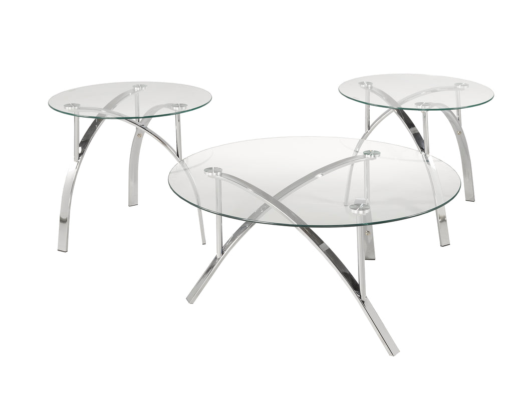 Malia - Modern 3 Piece Coffee Table Set
