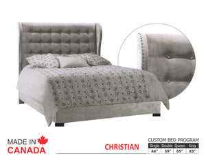 Christian - Custom Upholstered Bed Collection - Made In Canada