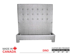 Dino - Custom Upholstered Bed Collection - Made In Canada