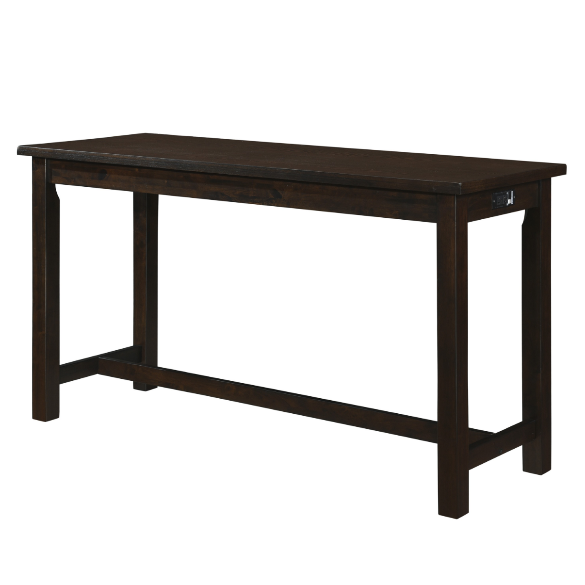 Alexandria - Espresso - Counter Height Table With 3 Bar Stools - 4 Piece Set