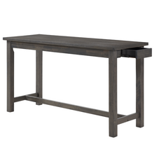 Load image into Gallery viewer, Alexandria - Gray - Counter Height Table With 3 Bar Stools - 4 Piece Set
