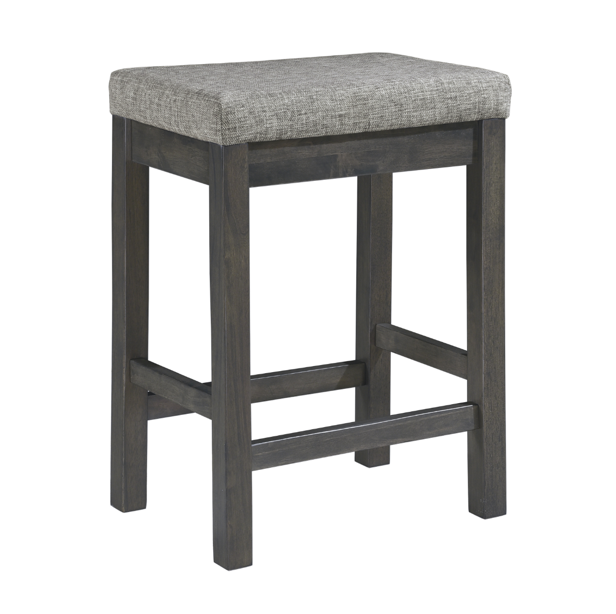 Alexandria - Gray - Counter Height Table With 3 Bar Stools - 4 Piece Set