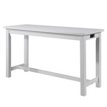 Load image into Gallery viewer, Alexandria - White - Counter Height Table With 3 Bar Stools - 4 Piece Set
