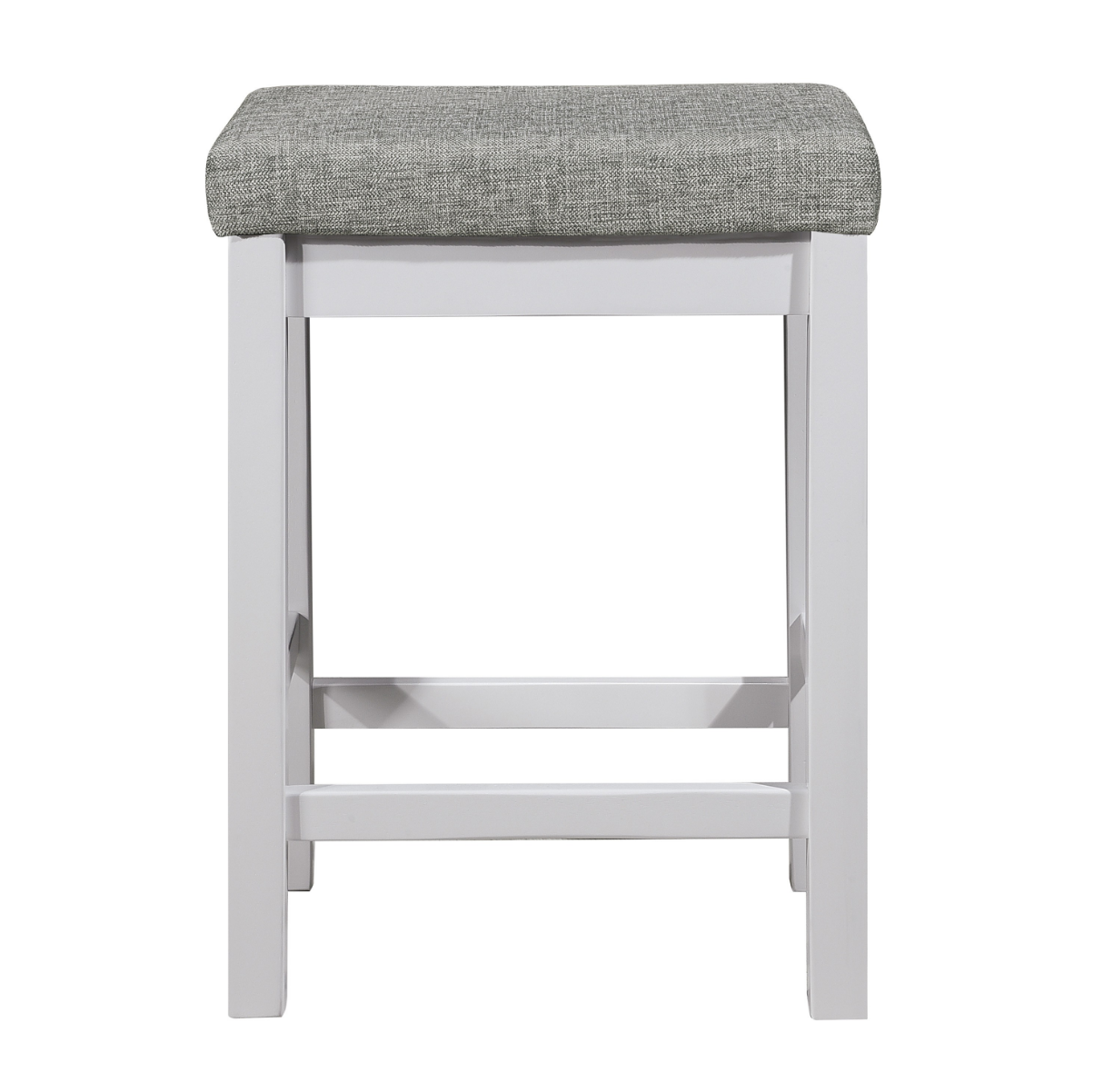 Alexandria - White - Counter Height Table With 3 Bar Stools - 4 Piece Set