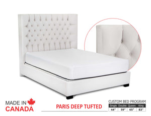 Paris - Custom Upholstered Bed Collection - Made In Canada