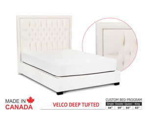 Velco - Custom Upholstered Bed Collection - Made In Canada