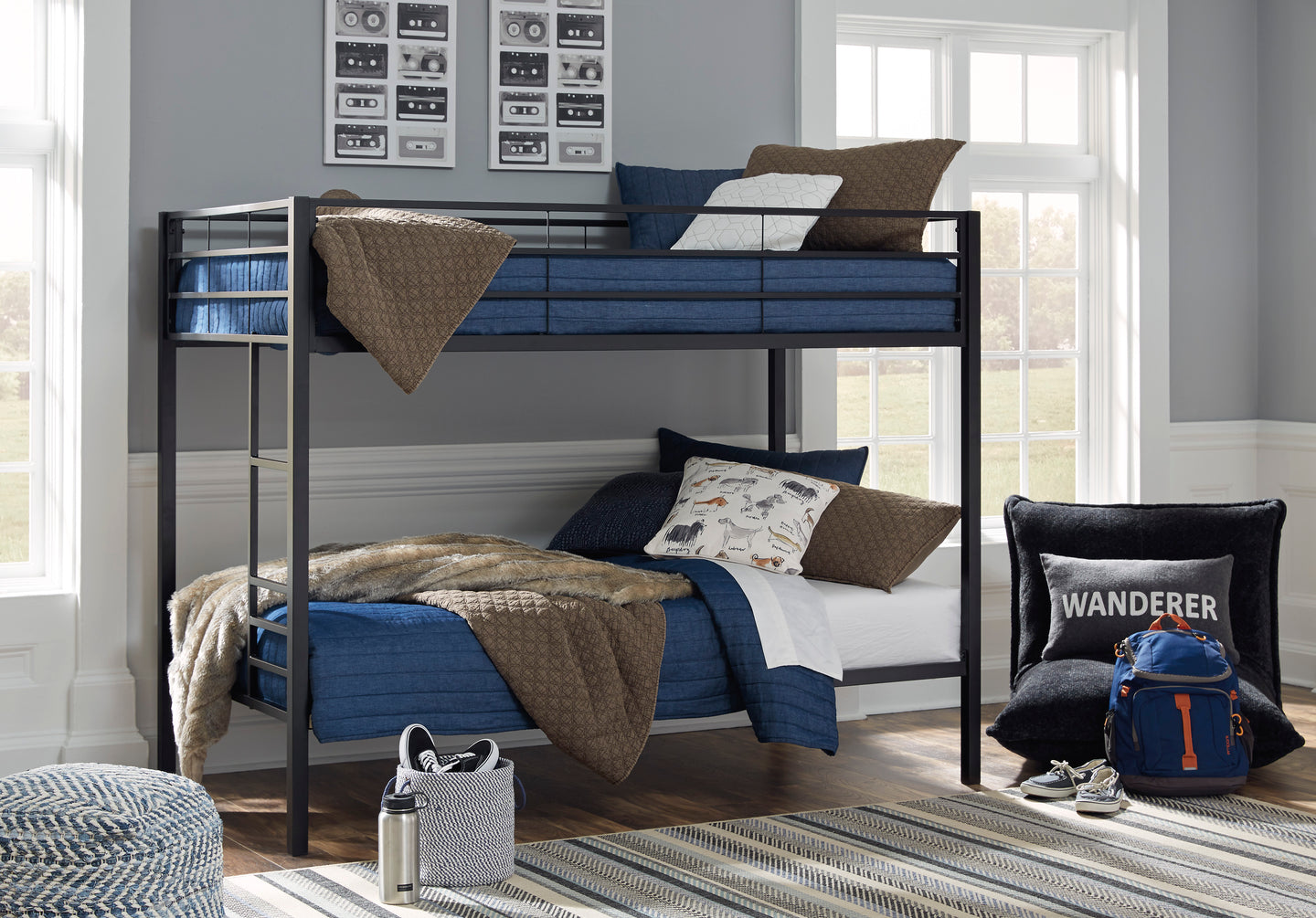 Broshard Metal Bunk Bed - B075-159 - Ashley Furniture Signature Design