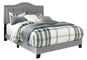 Jerary Upholstered Queen Bed - Gray - B090-381 - Signature Design by Ashley Furniture
