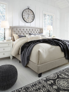 Jerary Upholstered Queen Bed - Gray - B090-781 - Signature Design by Ashley Furniture