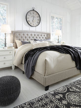 Load image into Gallery viewer, Jerary Upholstered King Bed - Gray - B090-782 - Signature Design by Ashley Furniture
