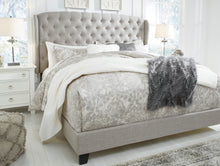 Load image into Gallery viewer, Jerary Upholstered Queen Bed - Gray - B090-981 - Signature Design by Ashley Furniture
