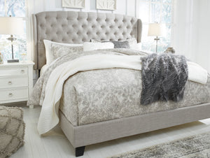 Jerary Upholstered Queen Bed - Gray - B090-981 - Signature Design by Ashley Furniture