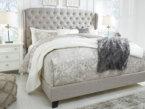 Jerary Upholstered King Bed - Gray - B090-982 - Signature Design by Ashley Furniture