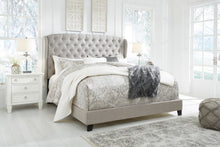 Load image into Gallery viewer, Jerary Upholstered King Bed - Gray - B090-982 - Signature Design by Ashley Furniture
