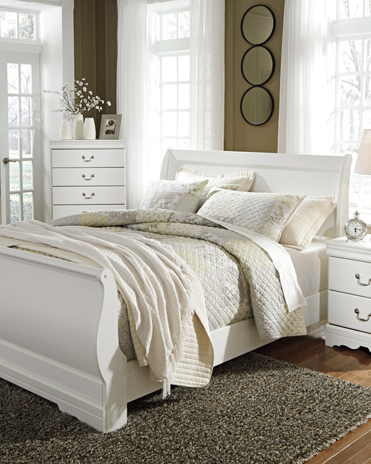 Anarasia - Queen Sleigh Bed - B129 - Signature Design by Ashley Furniture