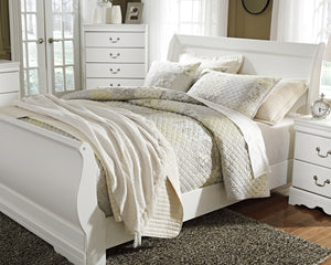 Anarasia - Queen Sleigh Bed - B129 - Signature Design by Ashley Furniture