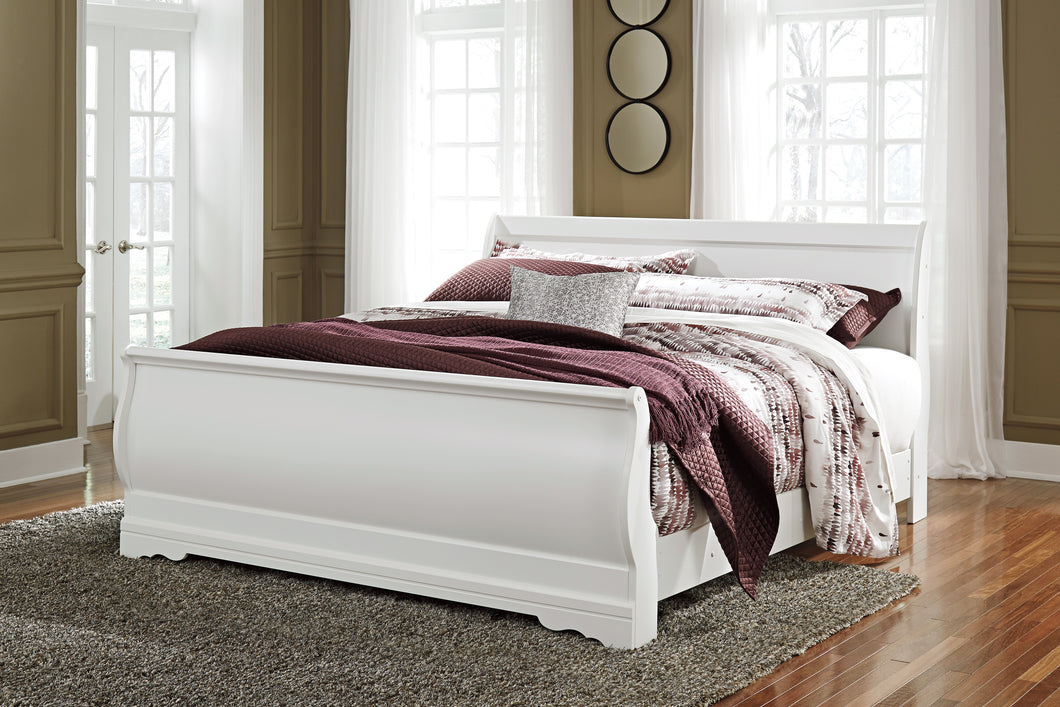 Anarasia - King Sleigh Bed - B129 - Signature Design by Ashley Furniture