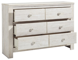Paxberry - Whitewash - Dresser - B181-21- Ashley Furniture