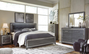 Lodanna - King Panel LED Bed - B214 - Ashley Furniture