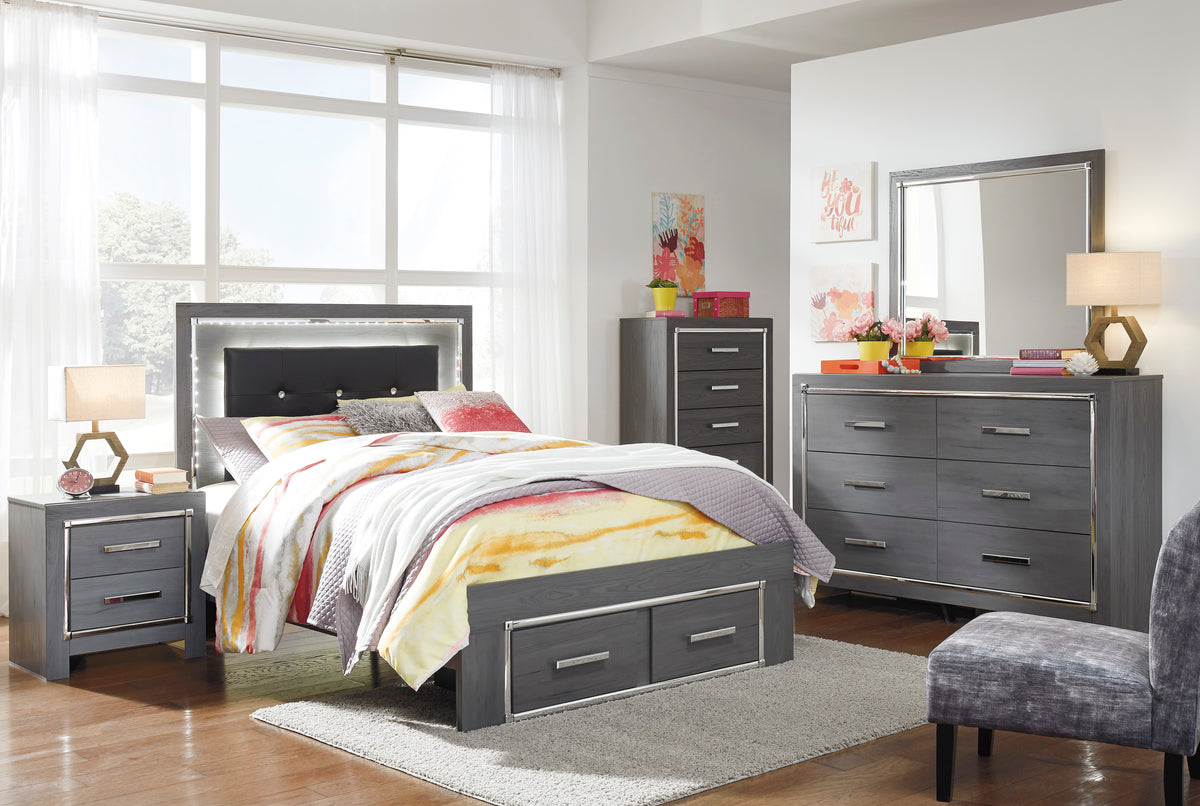 Lodanna - Full Storage LED Bed - B214 - Ashley Furniture – Super Deal ...