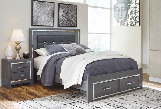 Lodanna - Queen Storage LED Bed - B214 - Ashley Furniture