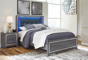 Lodanna - Queen Panel LED Bed - B214 - Ashley Furniture