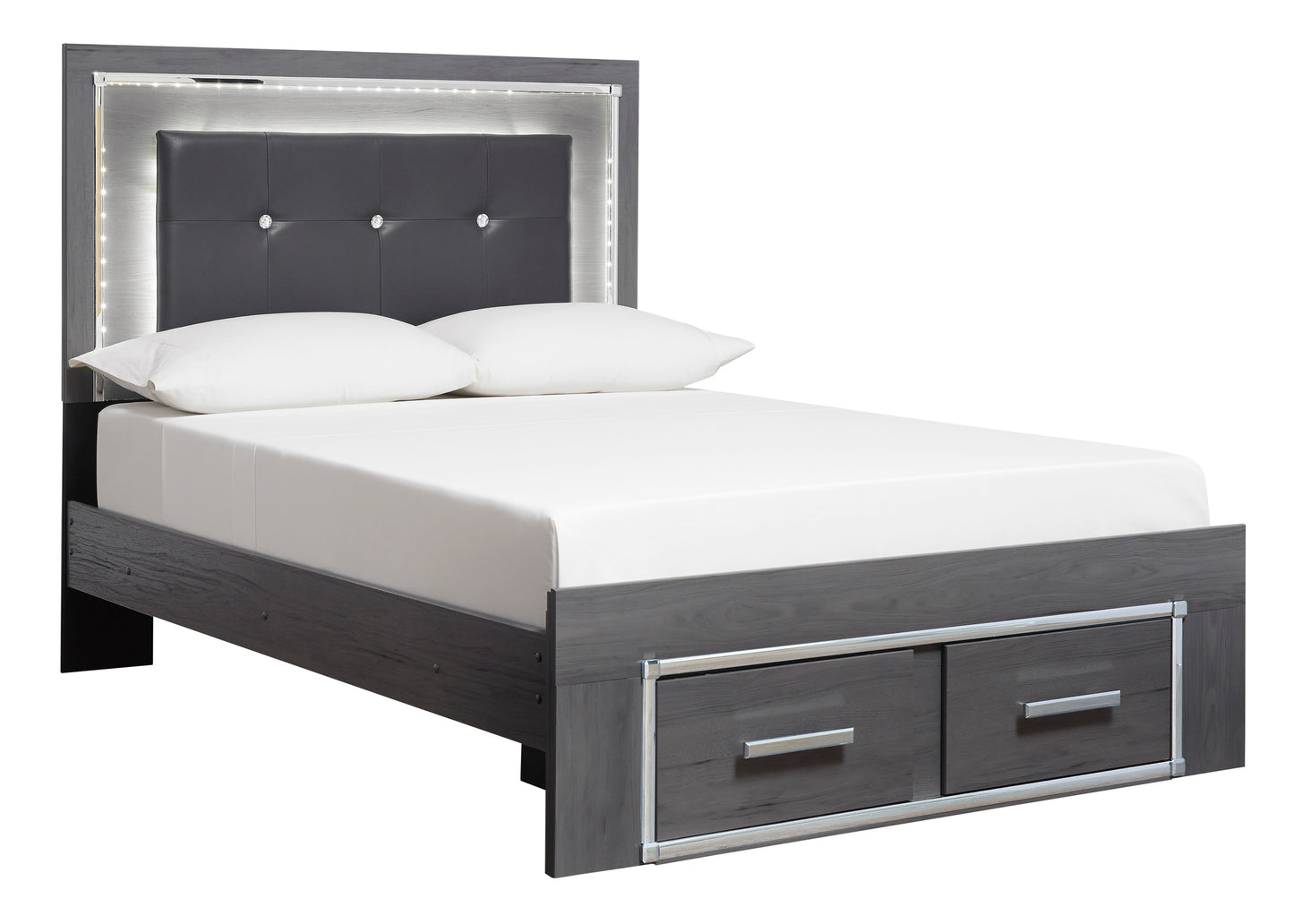 Lodanna - Full Storage LED Bed - B214 - Ashley Furniture
